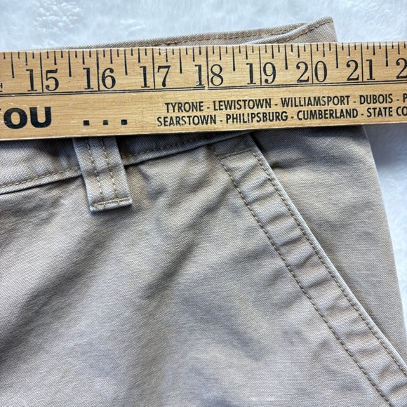 LL Bean Katahdin Iron Works Nor'easter Utility Canvas Pants Men 42 x32 Carpenter - Picture 4 of 14
